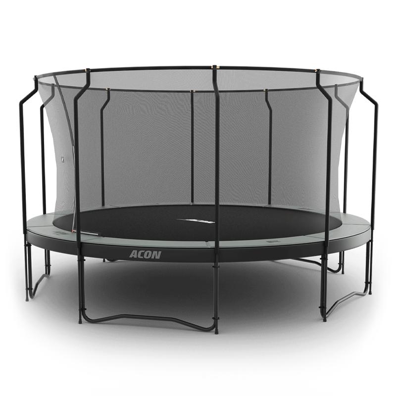 Acon Air studsmatta med Premium skyddsnät
