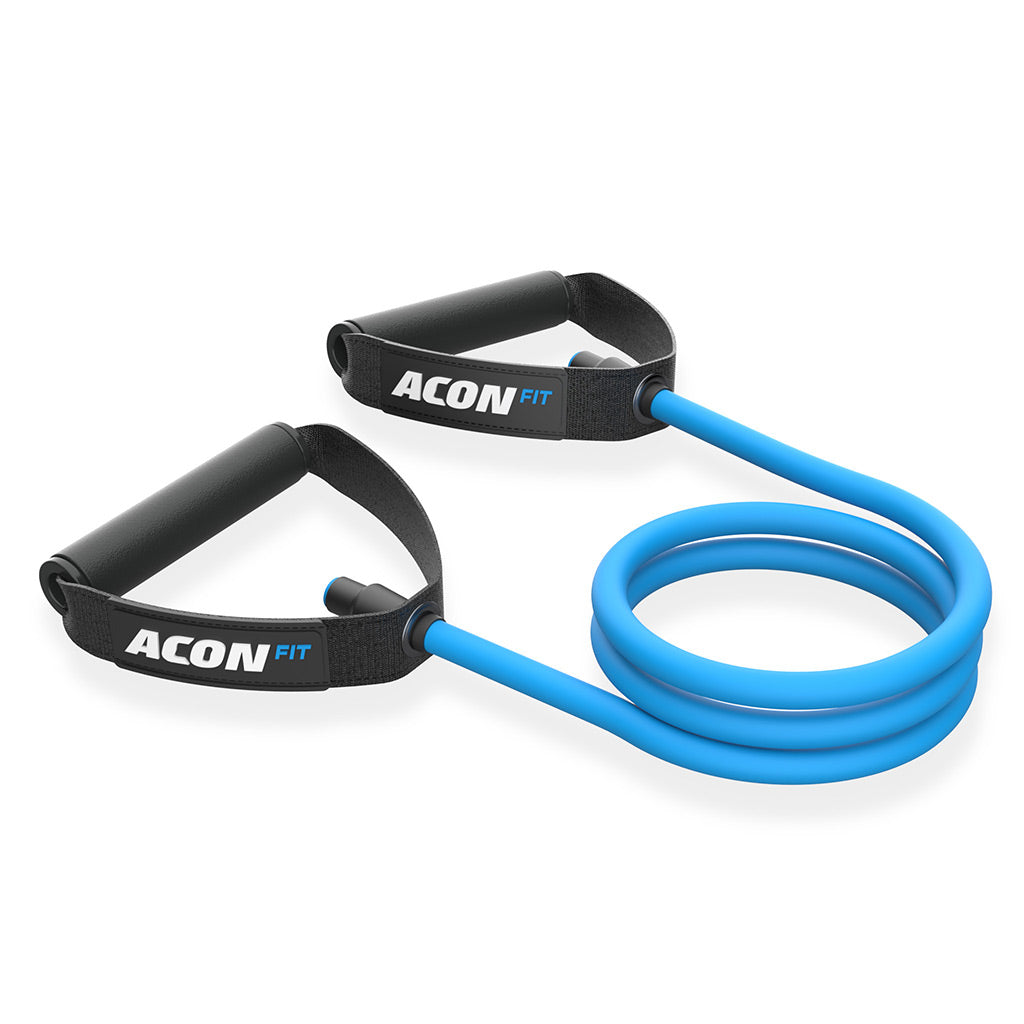 ACON FIT Träningsband med handtag.