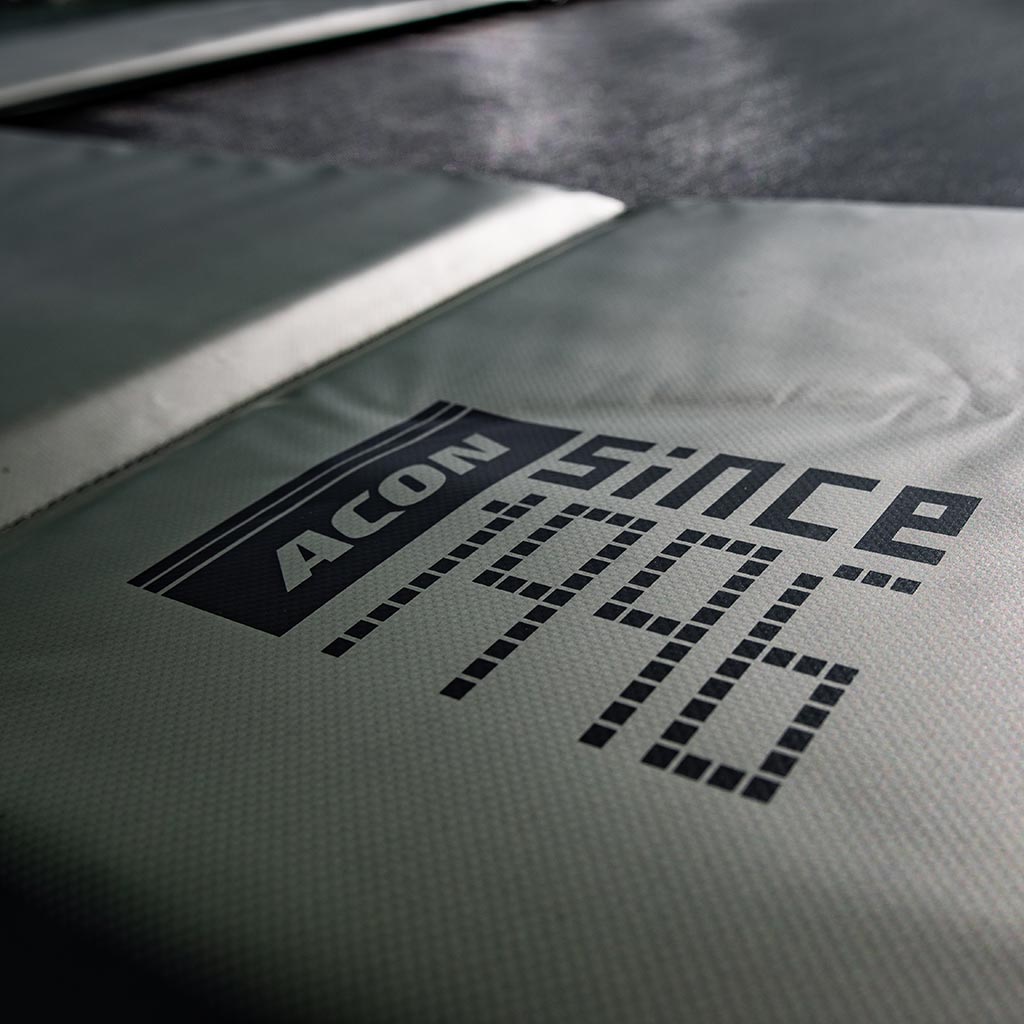 Detalj, ACON Air 13 Sport HD Studsmatta.