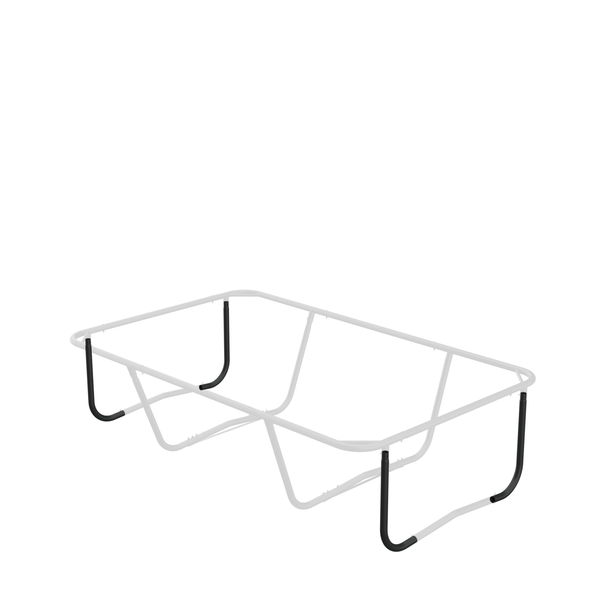 Placering av L-röret för ändbenen på ACON Air 13 Sport HD Trampolin