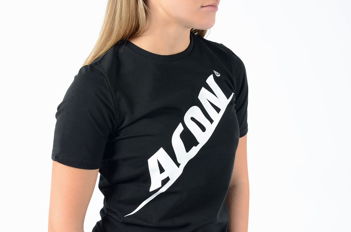 ACON T-shirt Regular, svart
