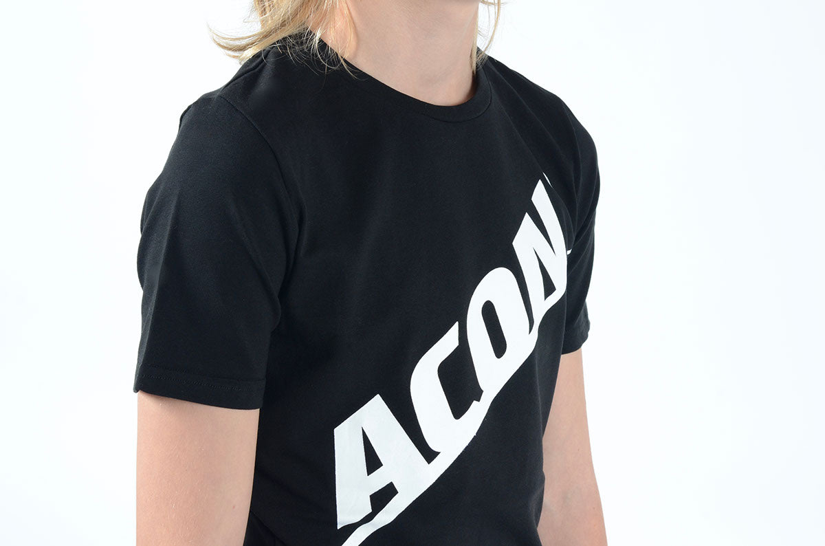 ACON T-shirt Regular, svart