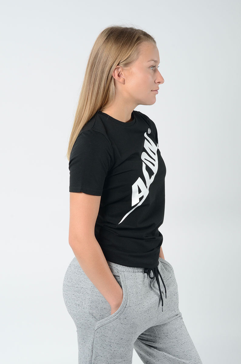 ACON T-shirt Regular, svart