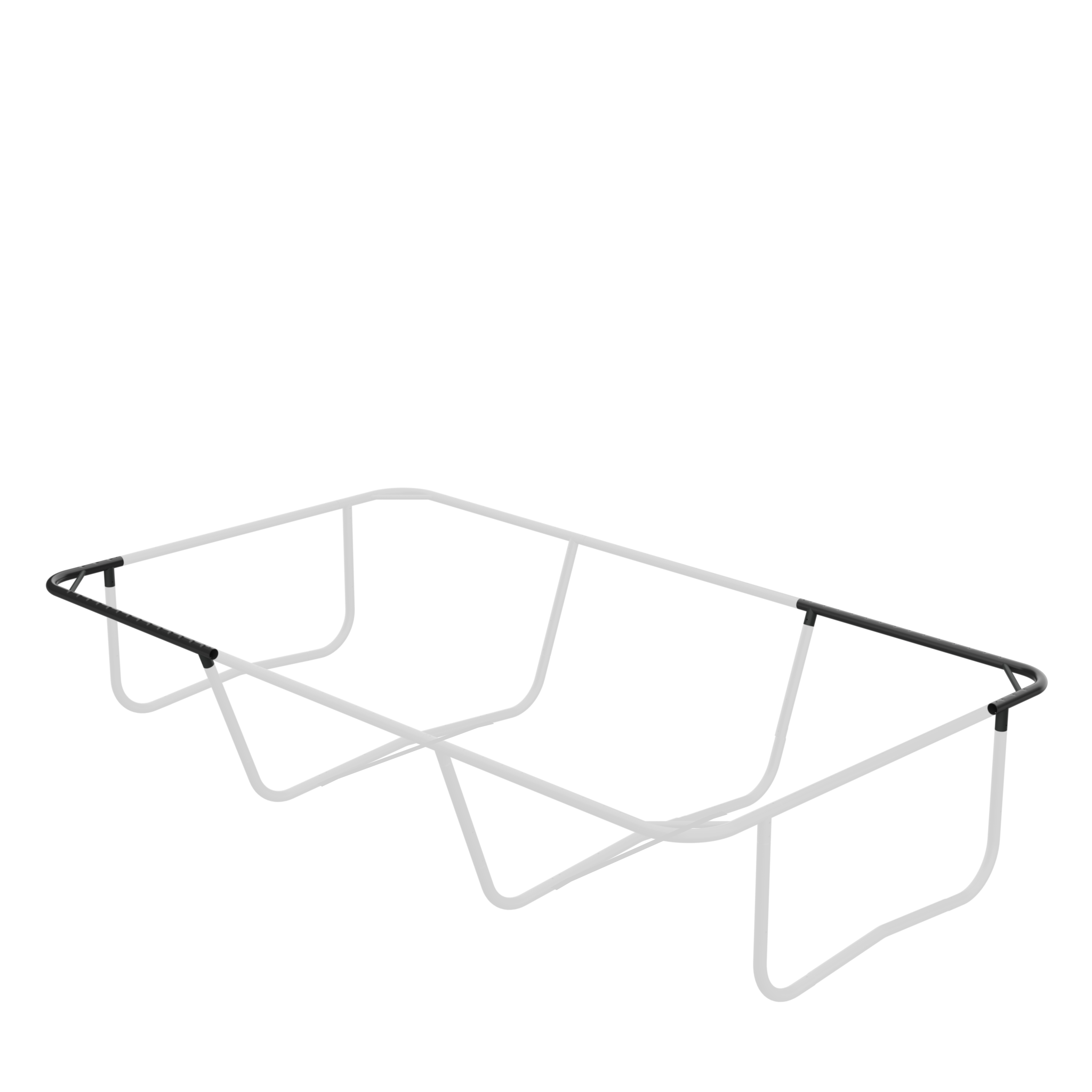 ACON Air 16 Sport HD Trampolin med det övre ramhörnet A markerat